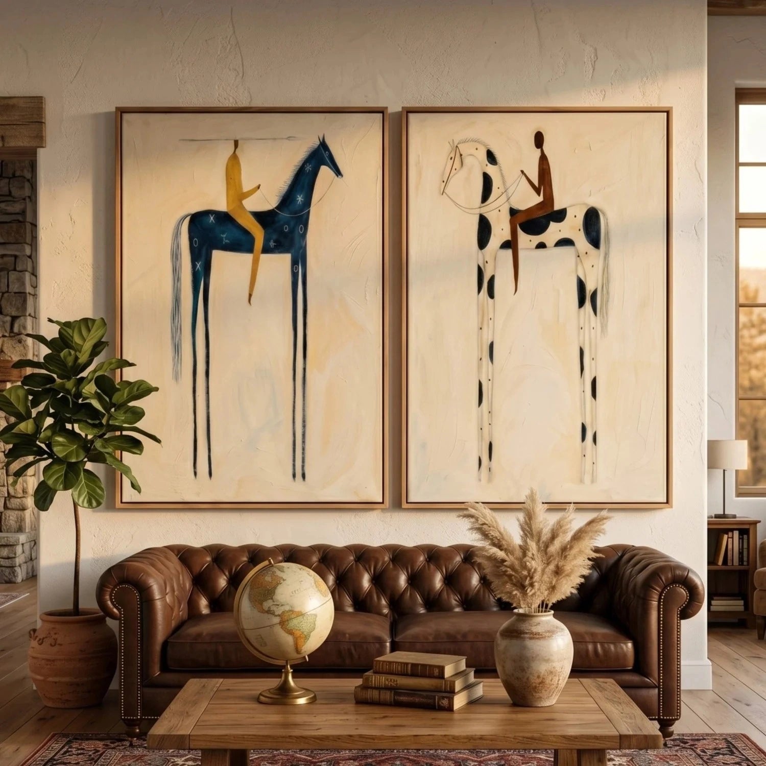 Americana Wall Art Set of 2 #AM003