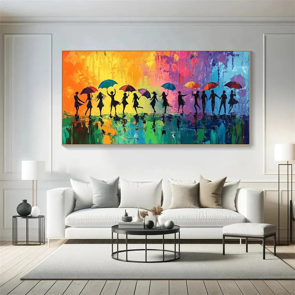 Colorful Abstract Portrait Wall Art # LA015