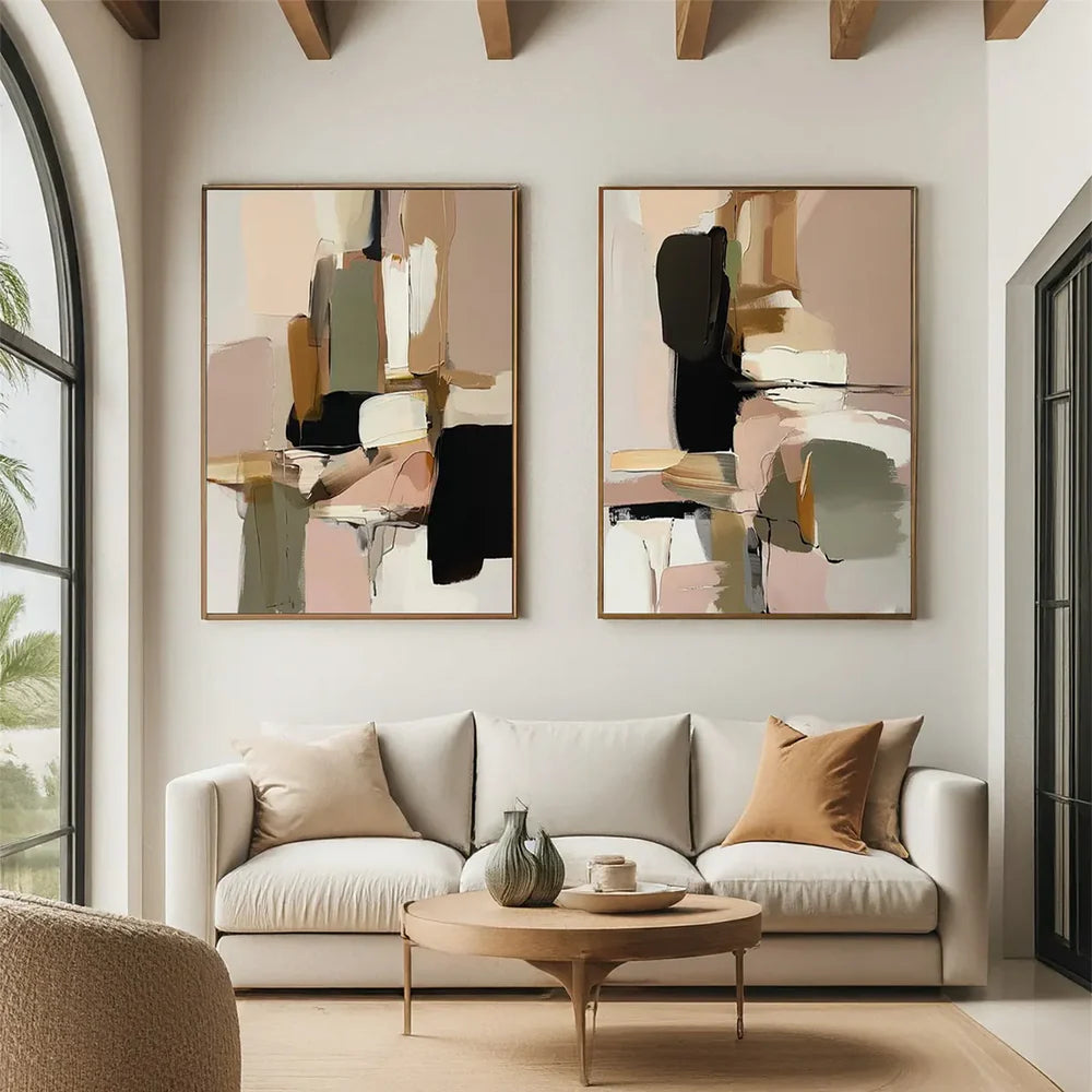 Abstract Wall Art Set of 2 #VA028