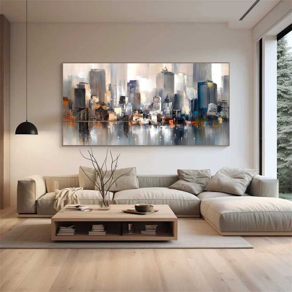 Abstract Urban Landscape Painting #UL010