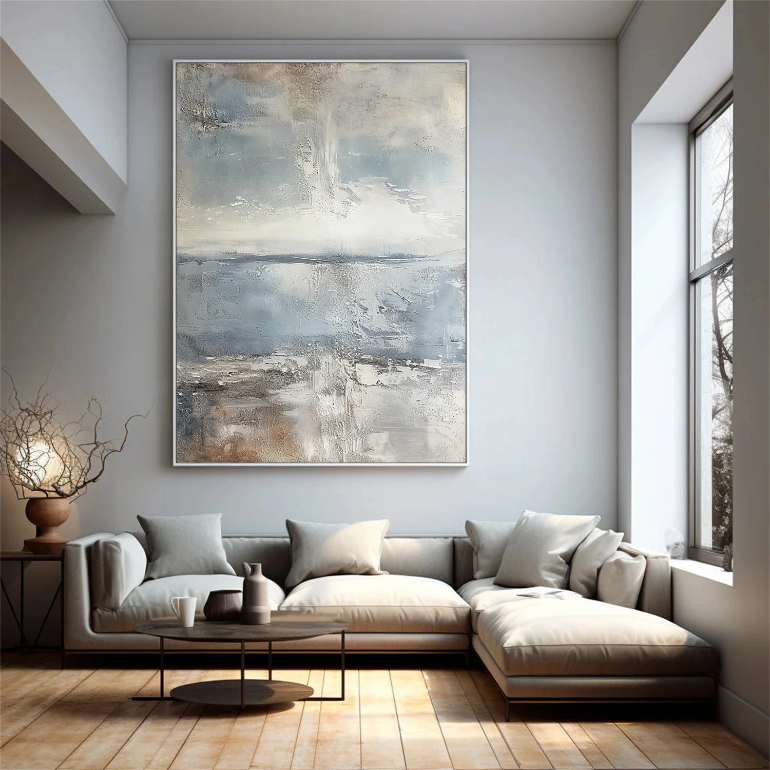 Wabi Sabi Textured Wall Art #VS121