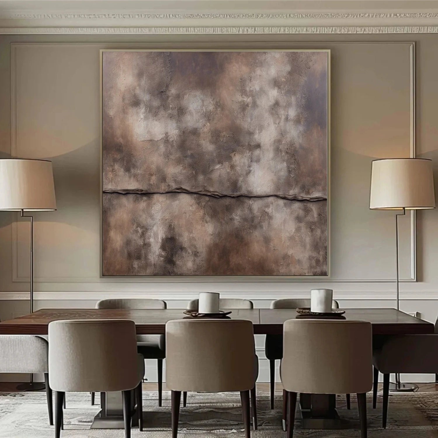 Wabi Sabi Textured Wall Art #VS128