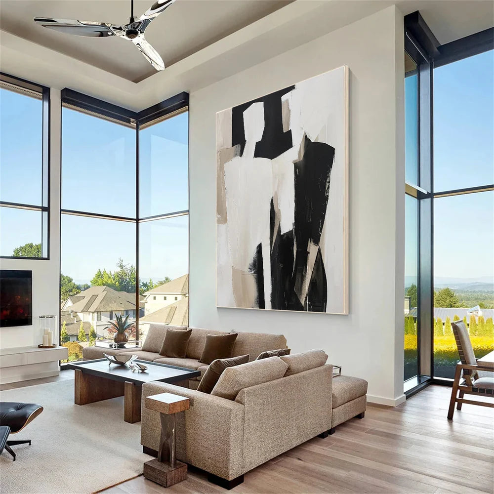 Contemporaty Abstract Minimalist Wall Art #CM009