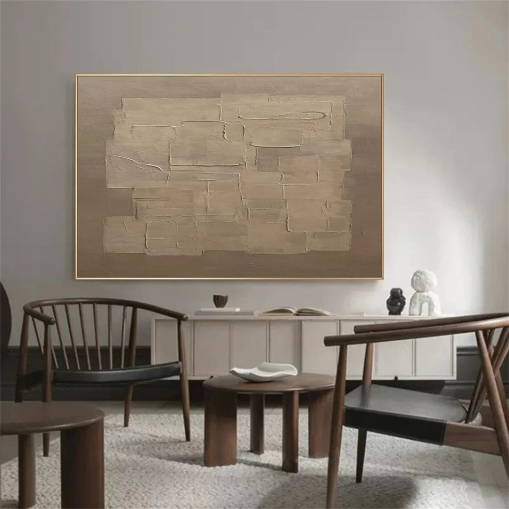 Wabi Sabi Textured Wall Art #VS069
