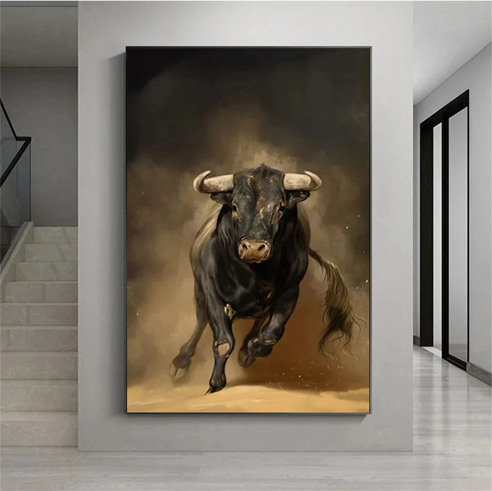 Abstract Animal Canvas Art #DW041