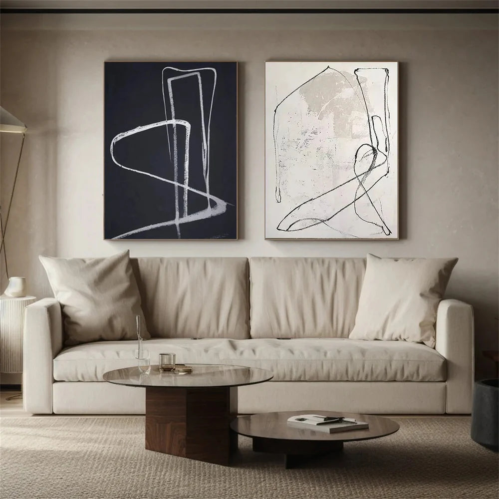 Wabi Sabi Wall Art Set of 2 #VS028
