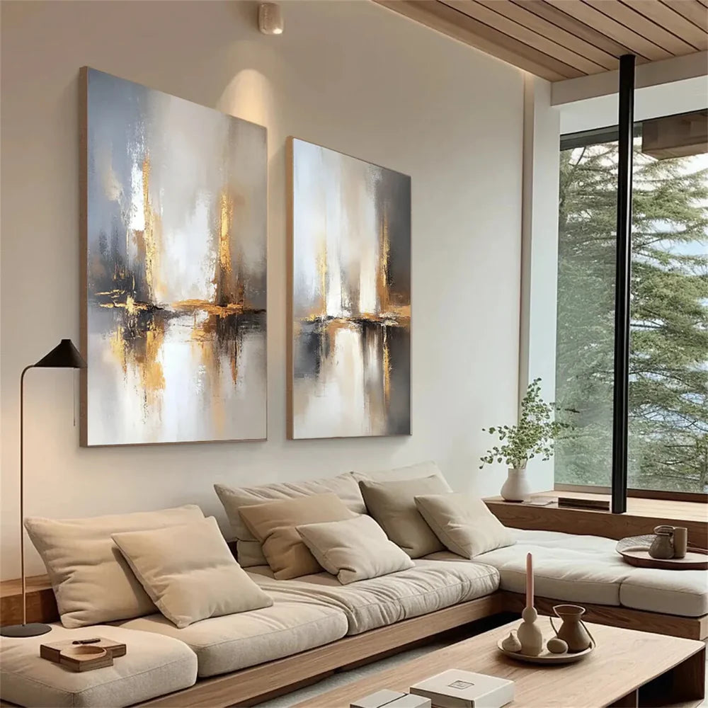 Abstract Wall Art Set of 2 #VA082