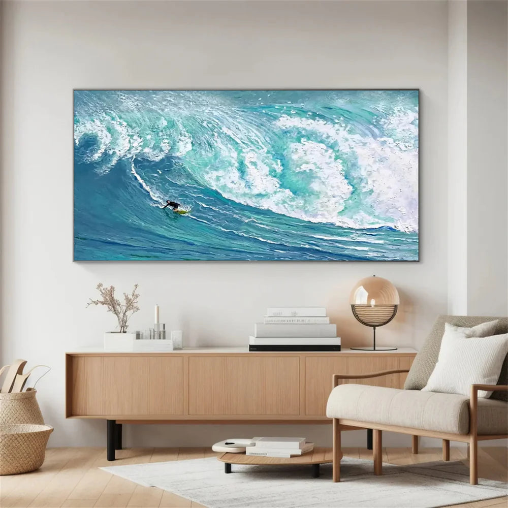 Surfing Sport Canvas Painting #PB027