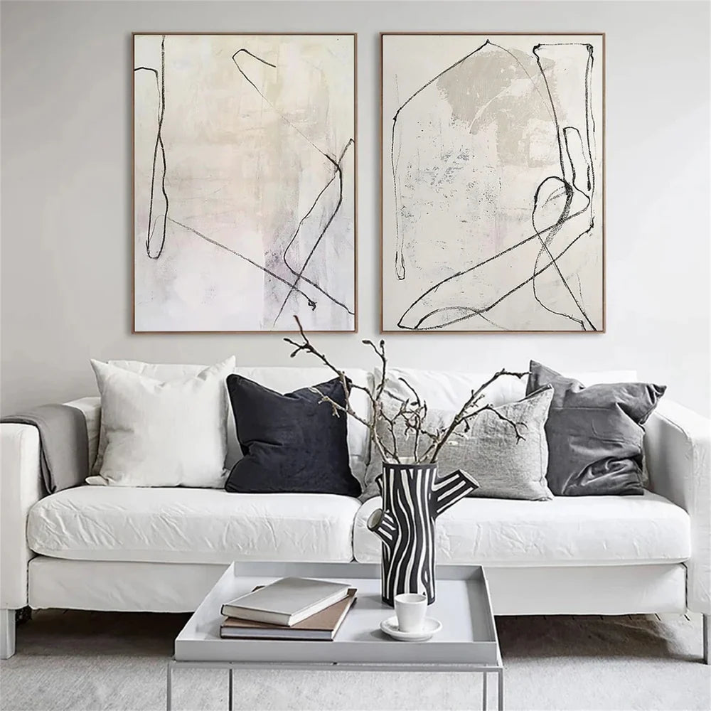 Wabi Sabi Wall Art Set of 2 #VS017