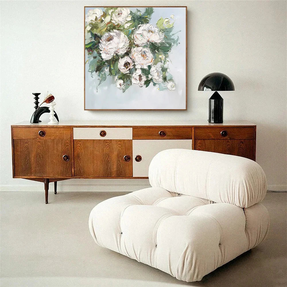 Abstract Flower And Tree Canvas Art #MF057