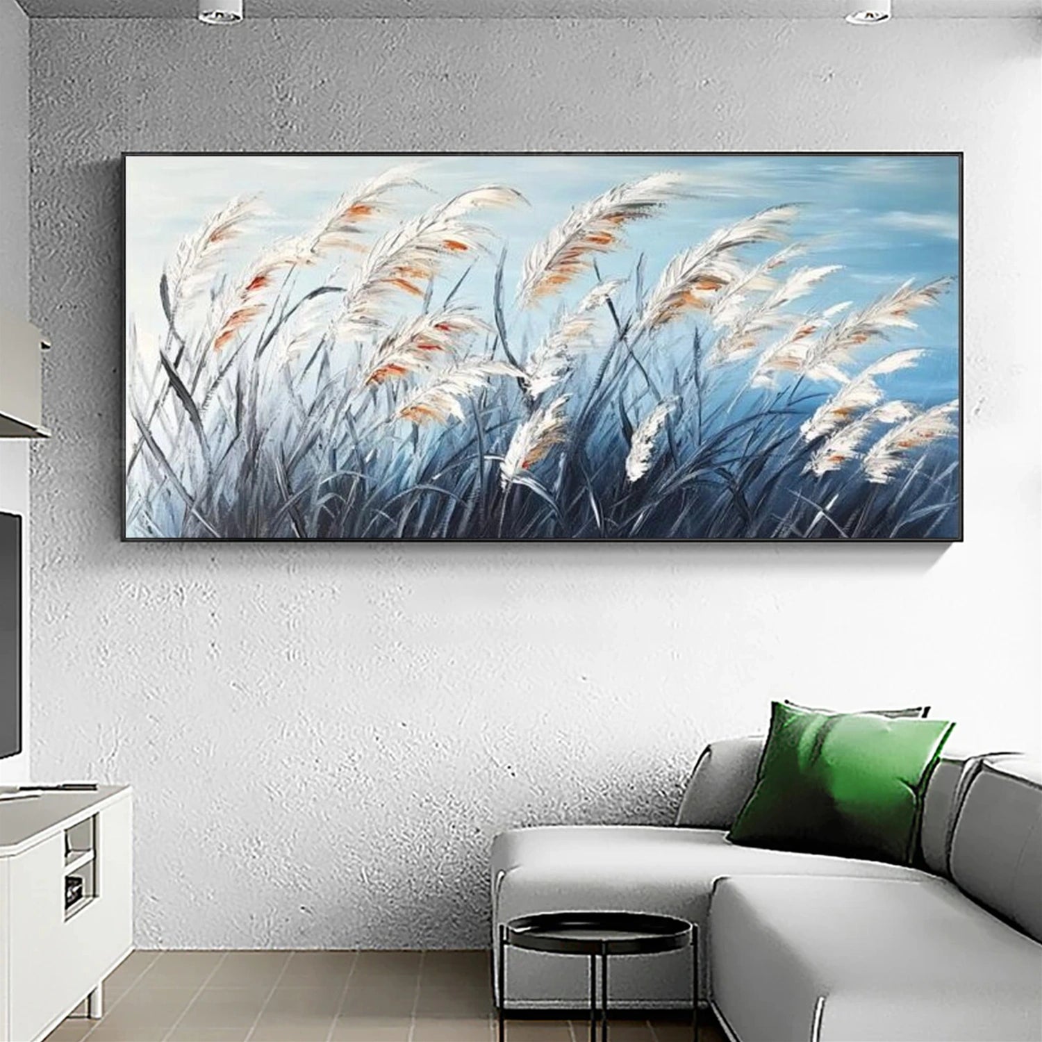Abstract Flower And Tree Canvas Art #MF139