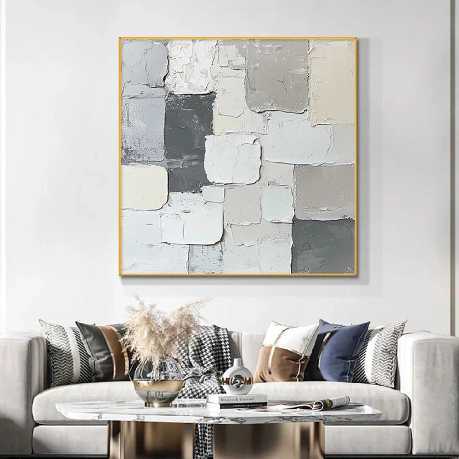 Minimalist Textured Canvas Art #WM130