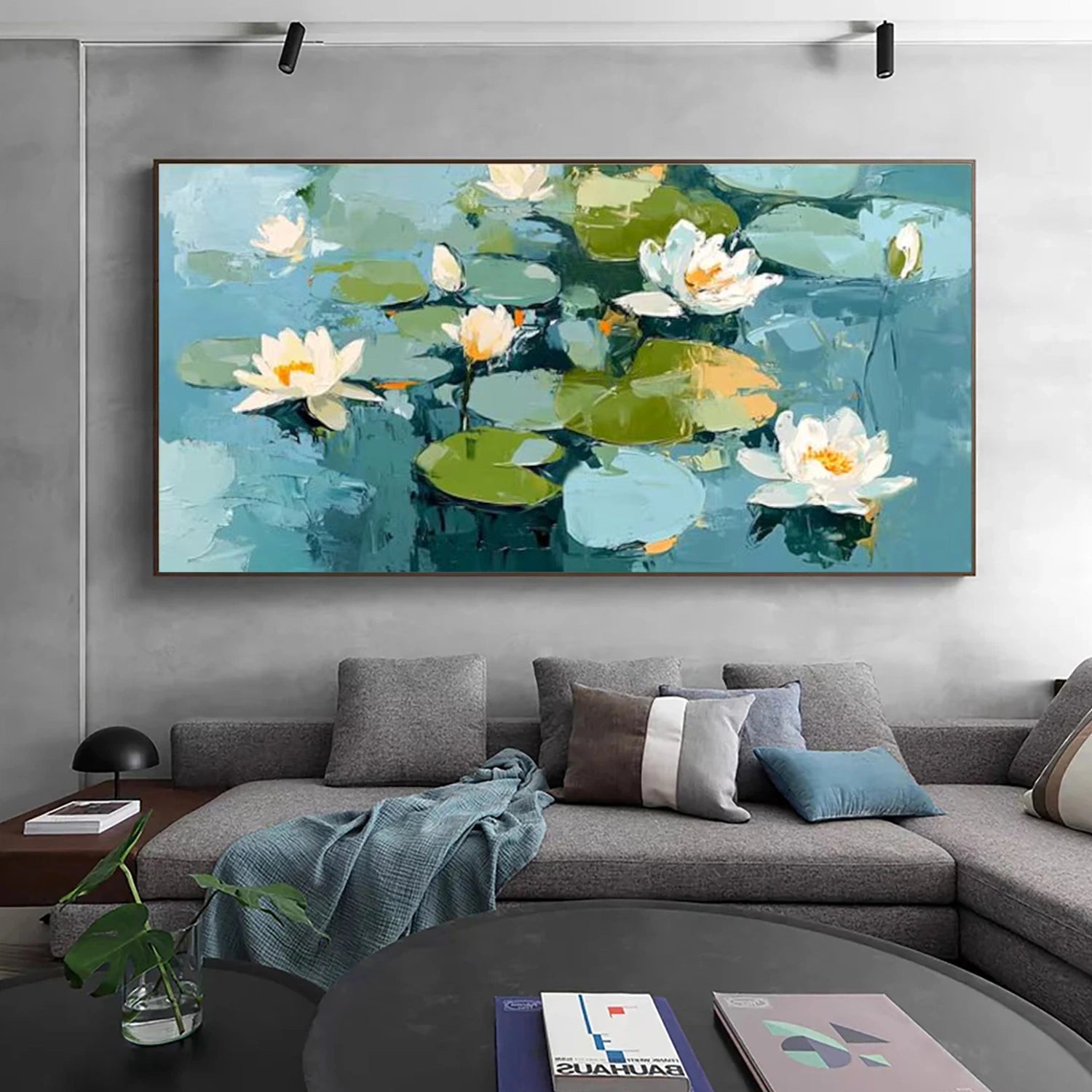 Abstract Flower And Tree Canvas Art #MF140