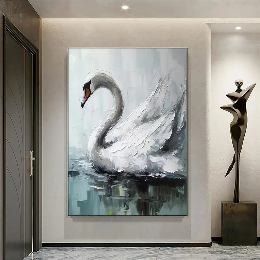 Abstract Animal Textured Canvas Art #DW074