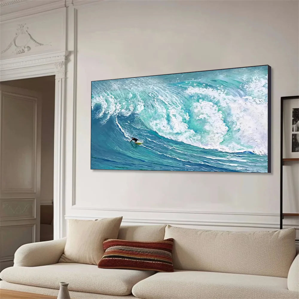 Surfing Sport Canvas Painting #PB027