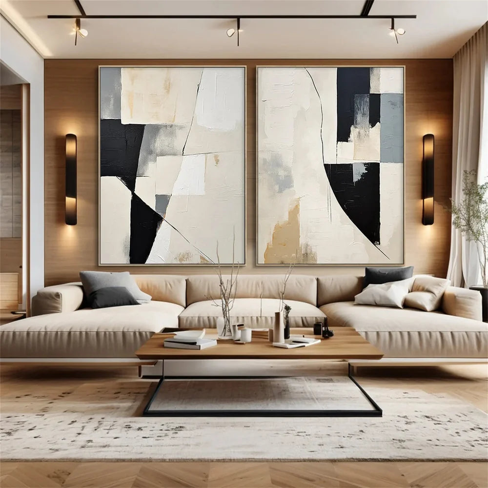 Abstract Wall Art Set of 2 #VA059