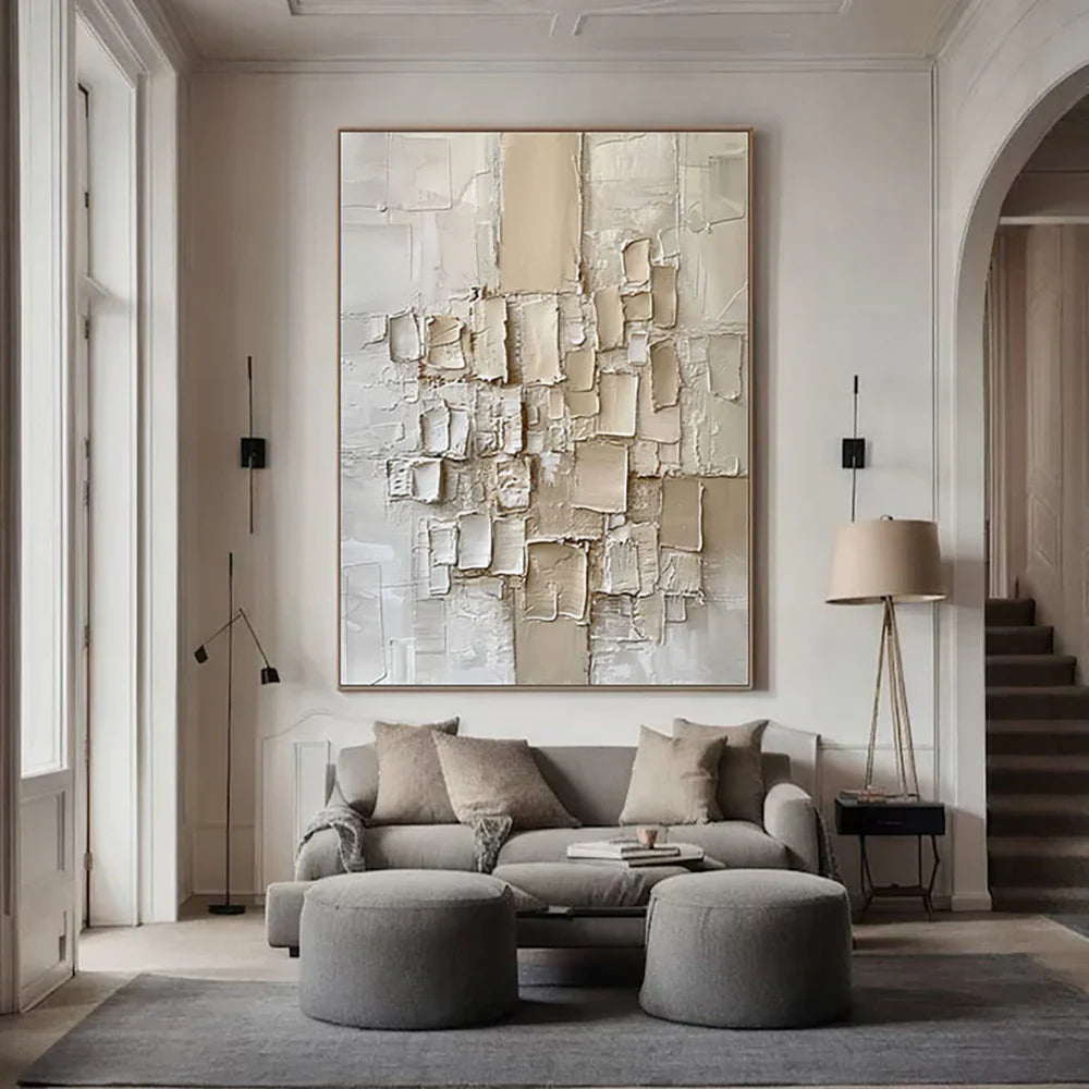 Abstract Textured Wall Art #VA079