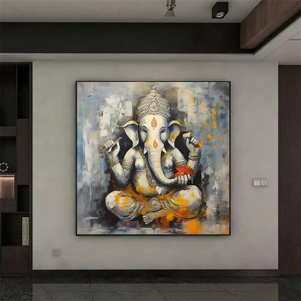 Abstract Animal Canvas Art #DW045