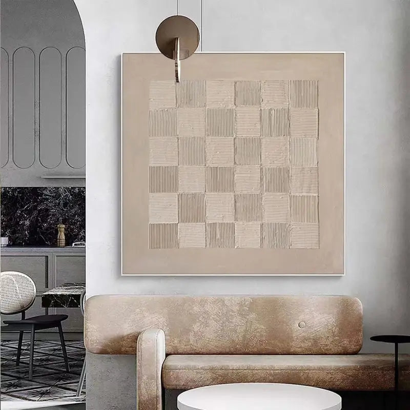 Wabi Sabi Textured Wall Art #VS014