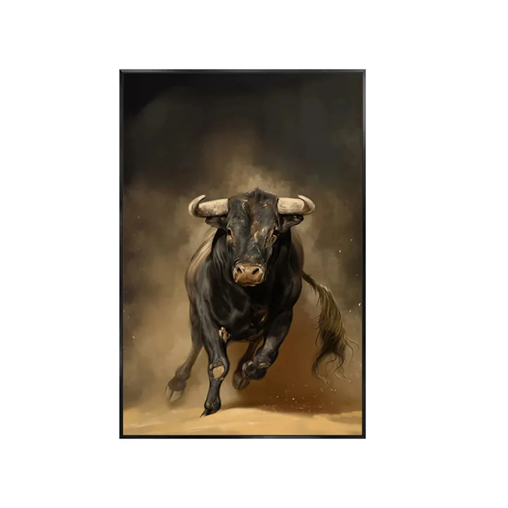 Abstract Animal Canvas Art #DW041