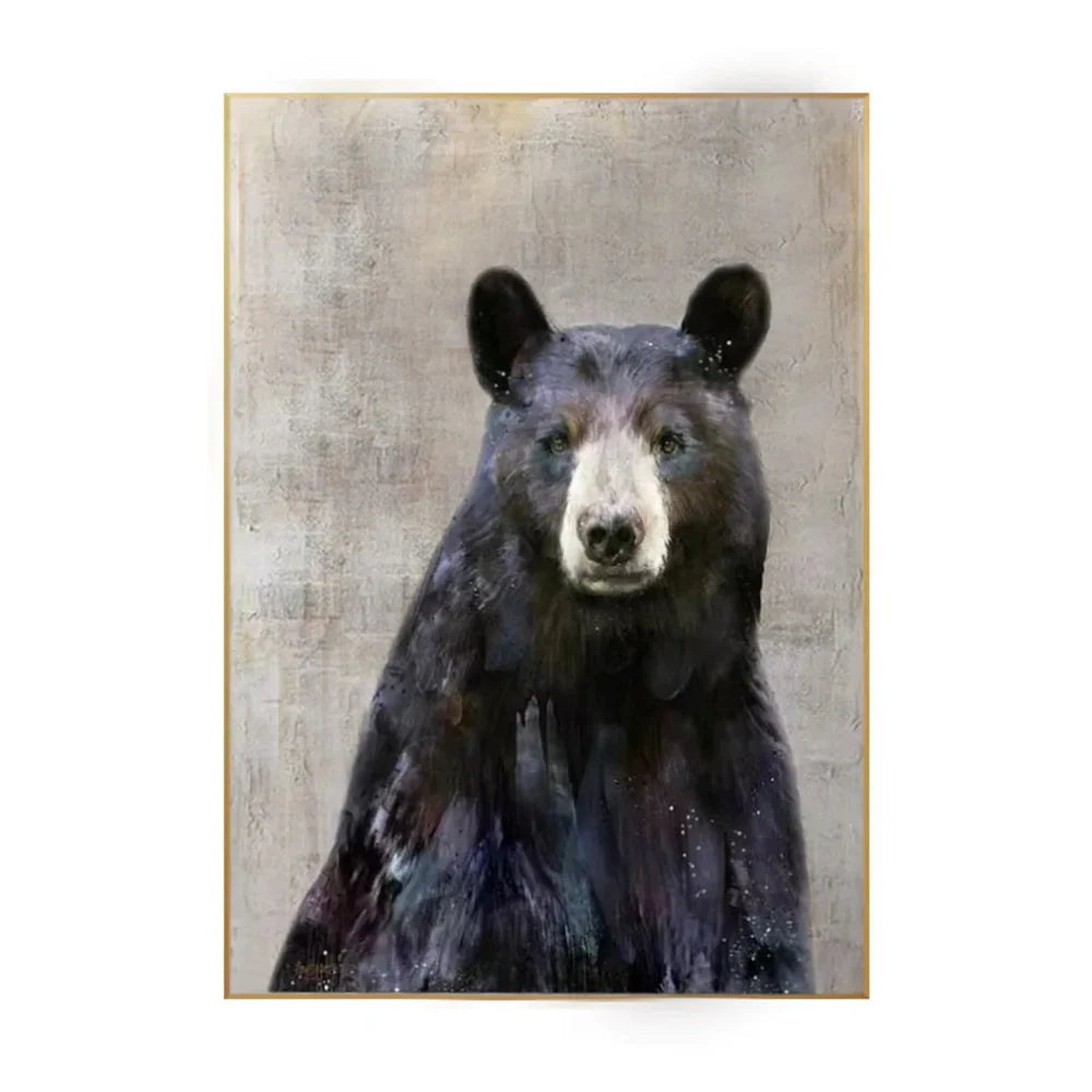 Abstract Animal Canvas Art #DW002