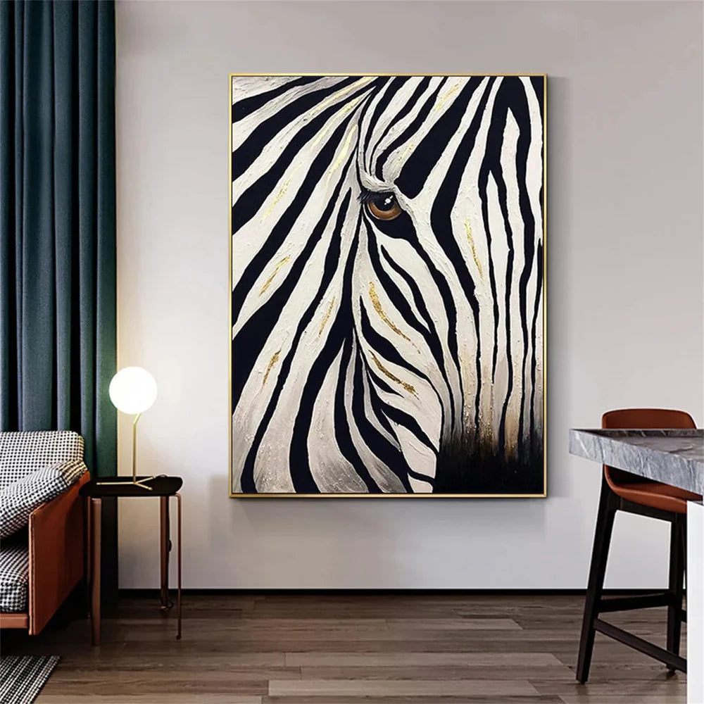 Abstract Animal Canvas Art #DW013