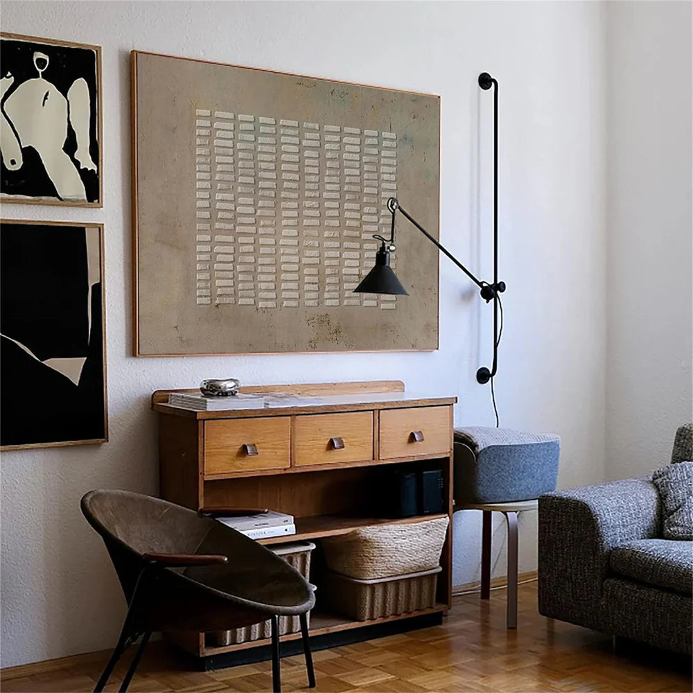 Wabi Sabi Textured Wall Art #VS015
