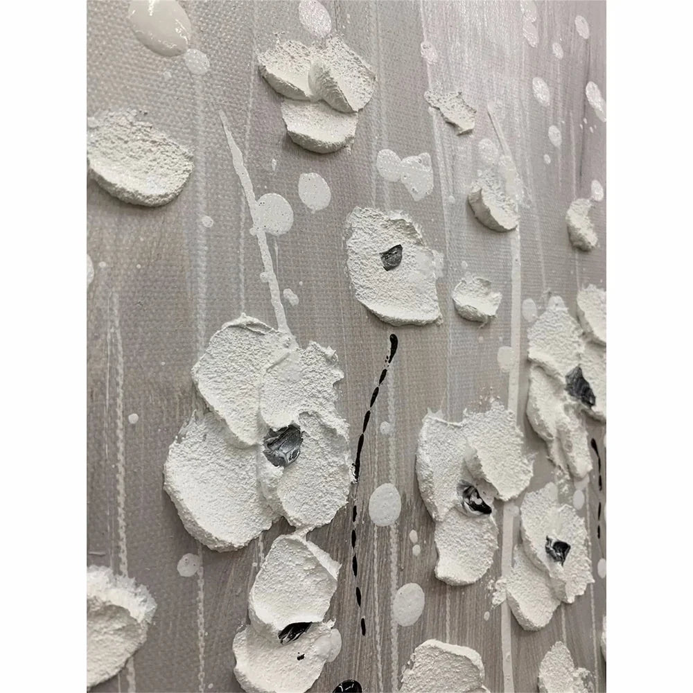 Minimalist Flower And Tree Canvas Art #MF073