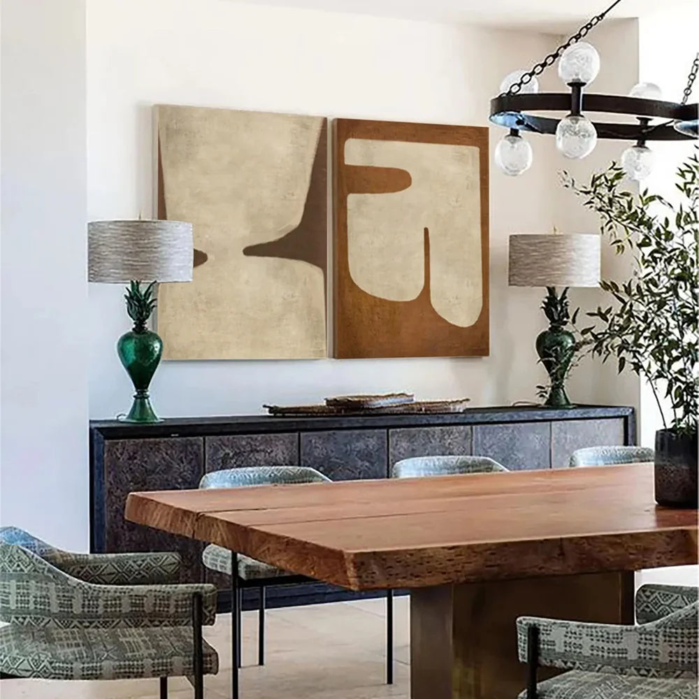Wabi Sabi Wall Art Set of 2 #VS021