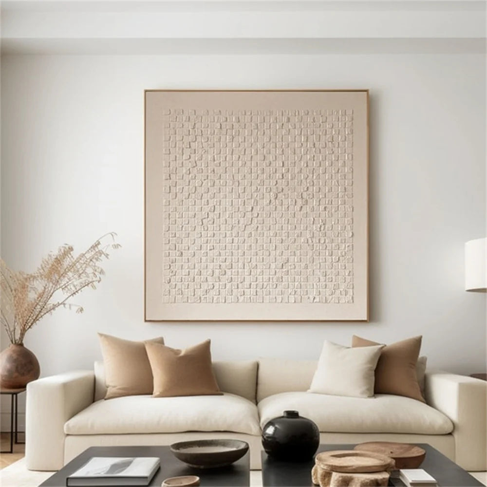 Wabi Sabi Textured Wall Art #VS062