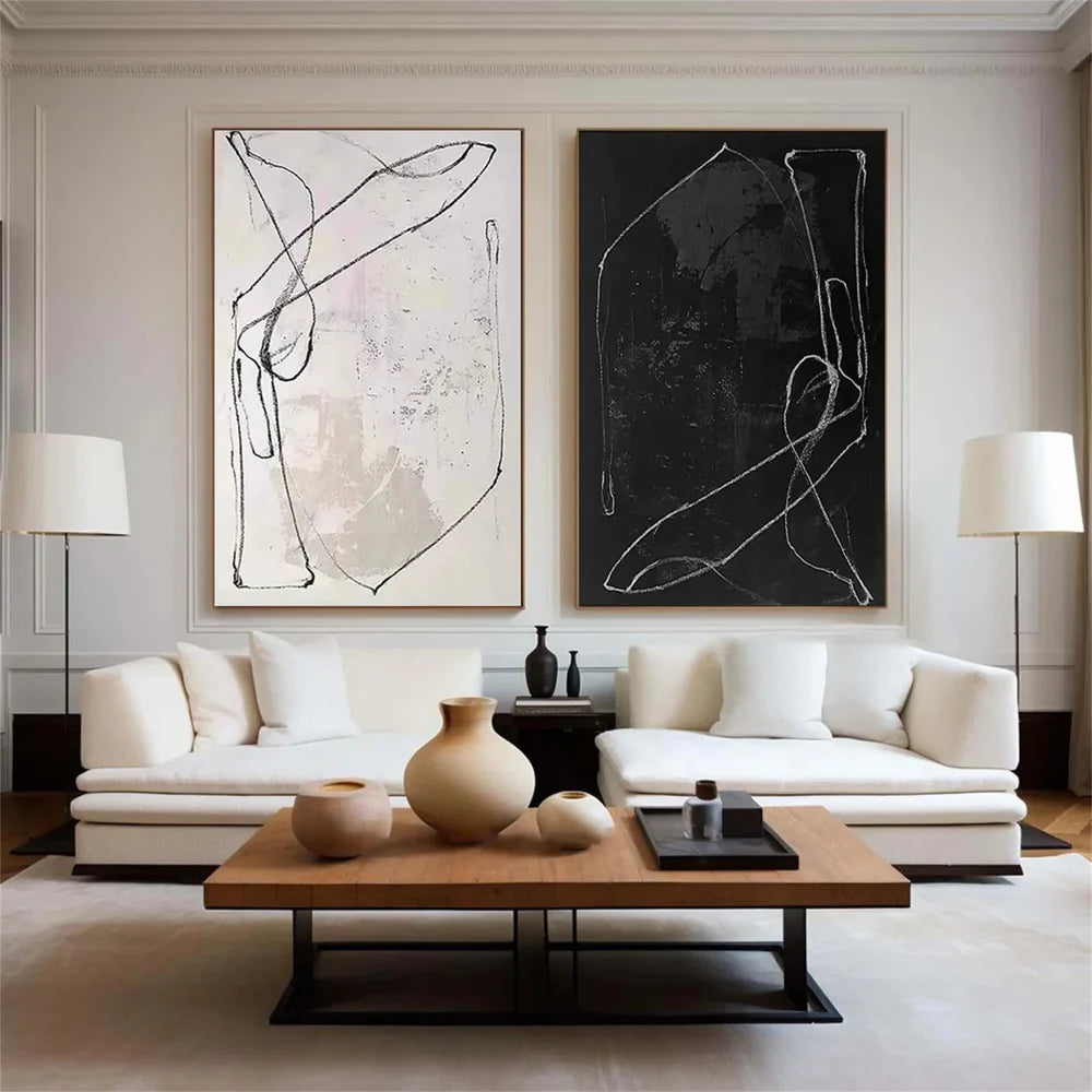 Wabi Sabi Wall Art Set of 2 #VS039