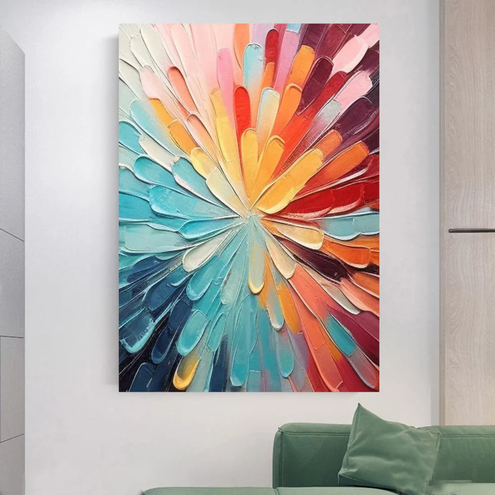 Abstract Textured Wall Art #VA094