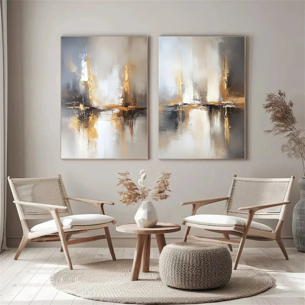 Abstract Wall Art Set of 2 #VA082