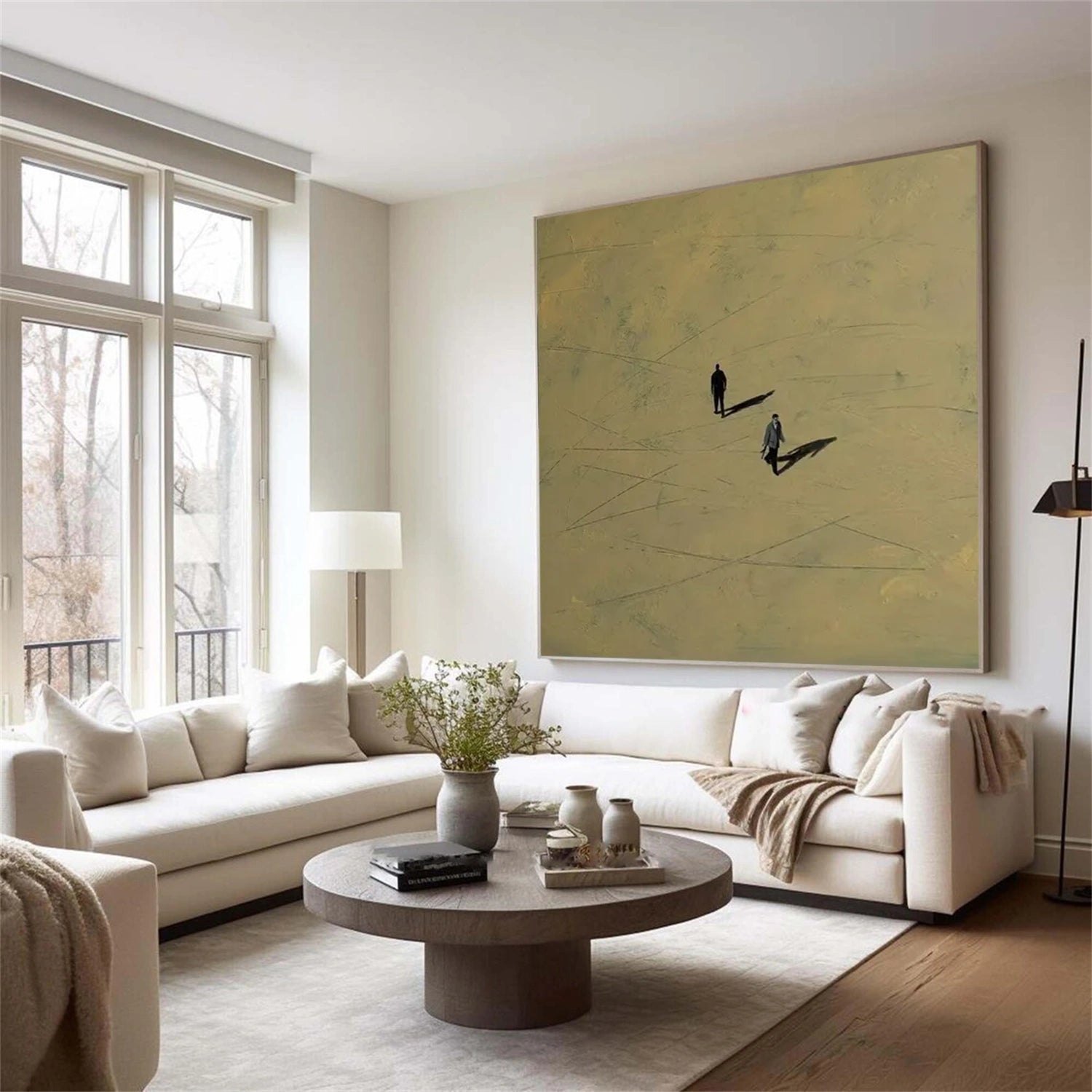 Abstract PortraitΒ Wall Art # LA057