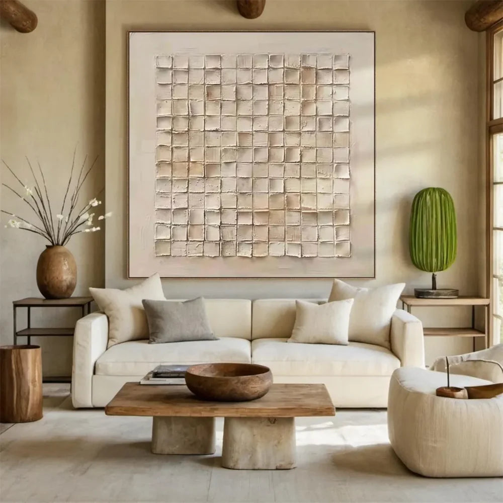 Wabi Sabi Textured Wall Art #VS060