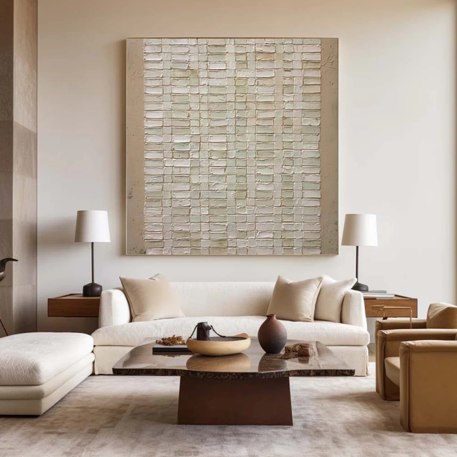 Wabi Sabi Textured Wall Art #VS130