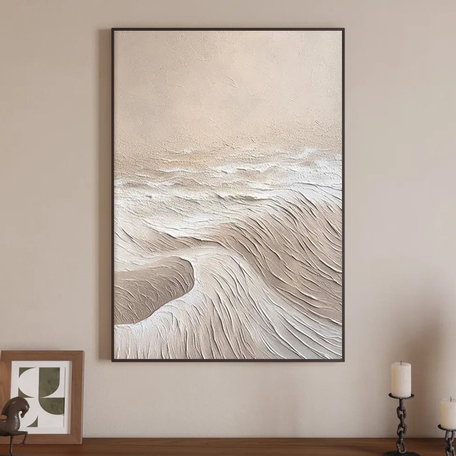 Minimalist Textured Canvas Art #WM128