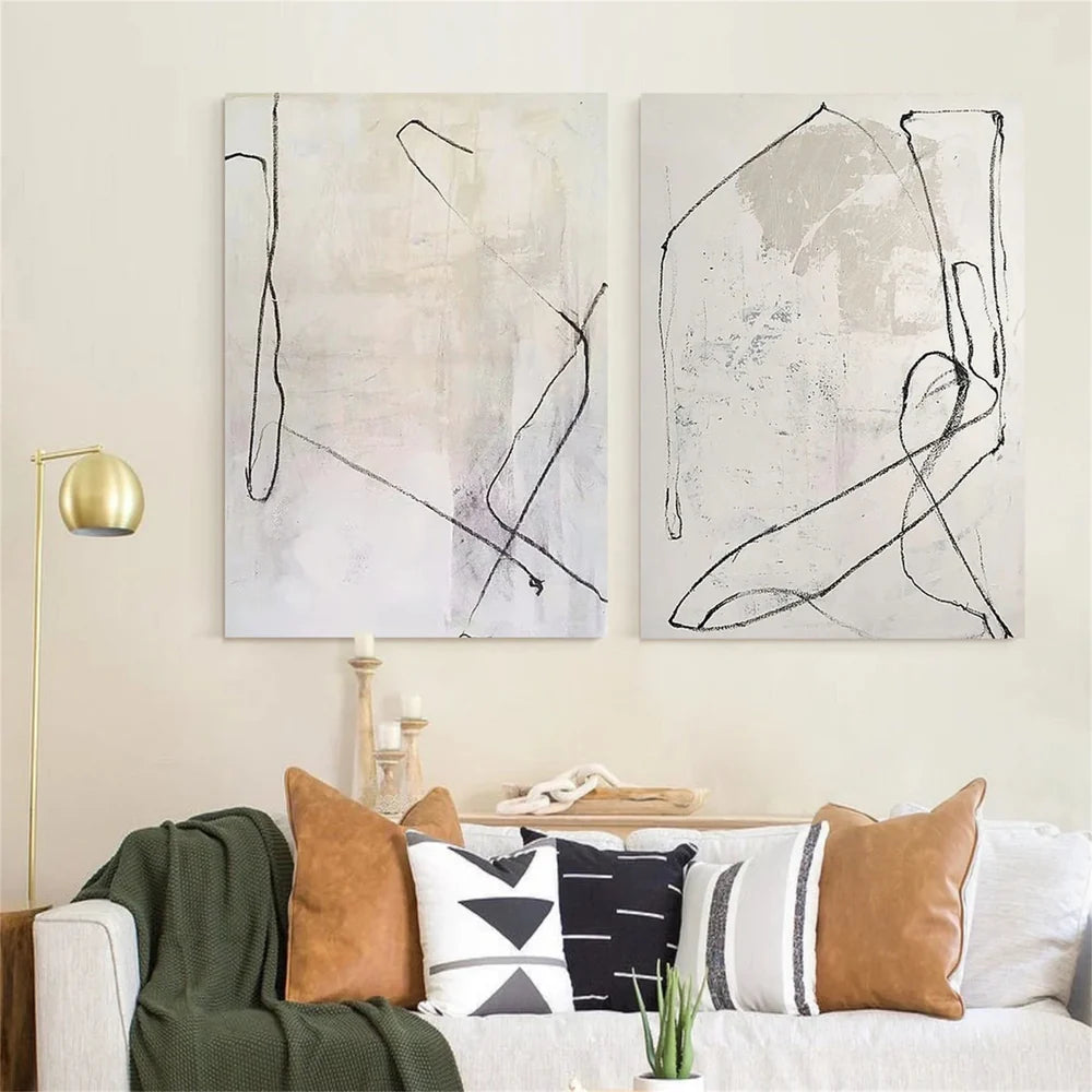 Wabi Sabi Wall Art Set of 2 #VS017