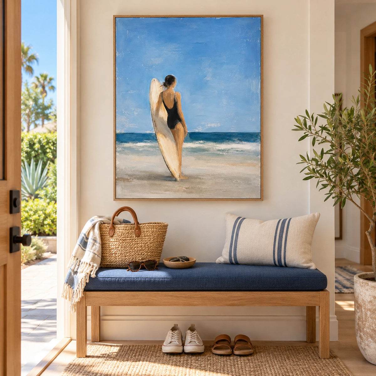 Abstract Portrait Wall Art #LA099
