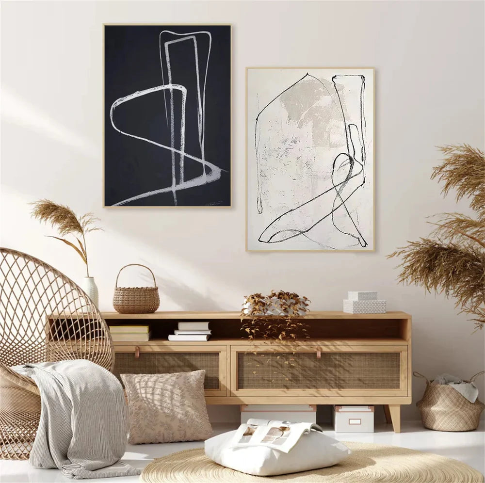 Wabi Sabi Wall Art Set of 2 #VS028