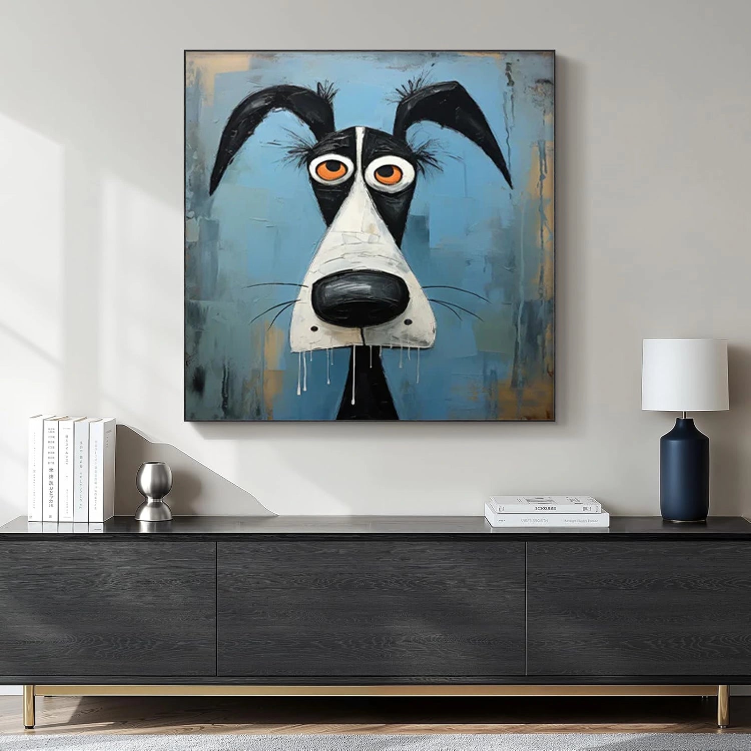 Abstract Animal Canvas Art #DW093