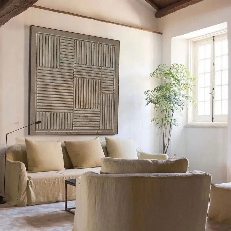 Wabi Sabi Textured Wall Art #VS073