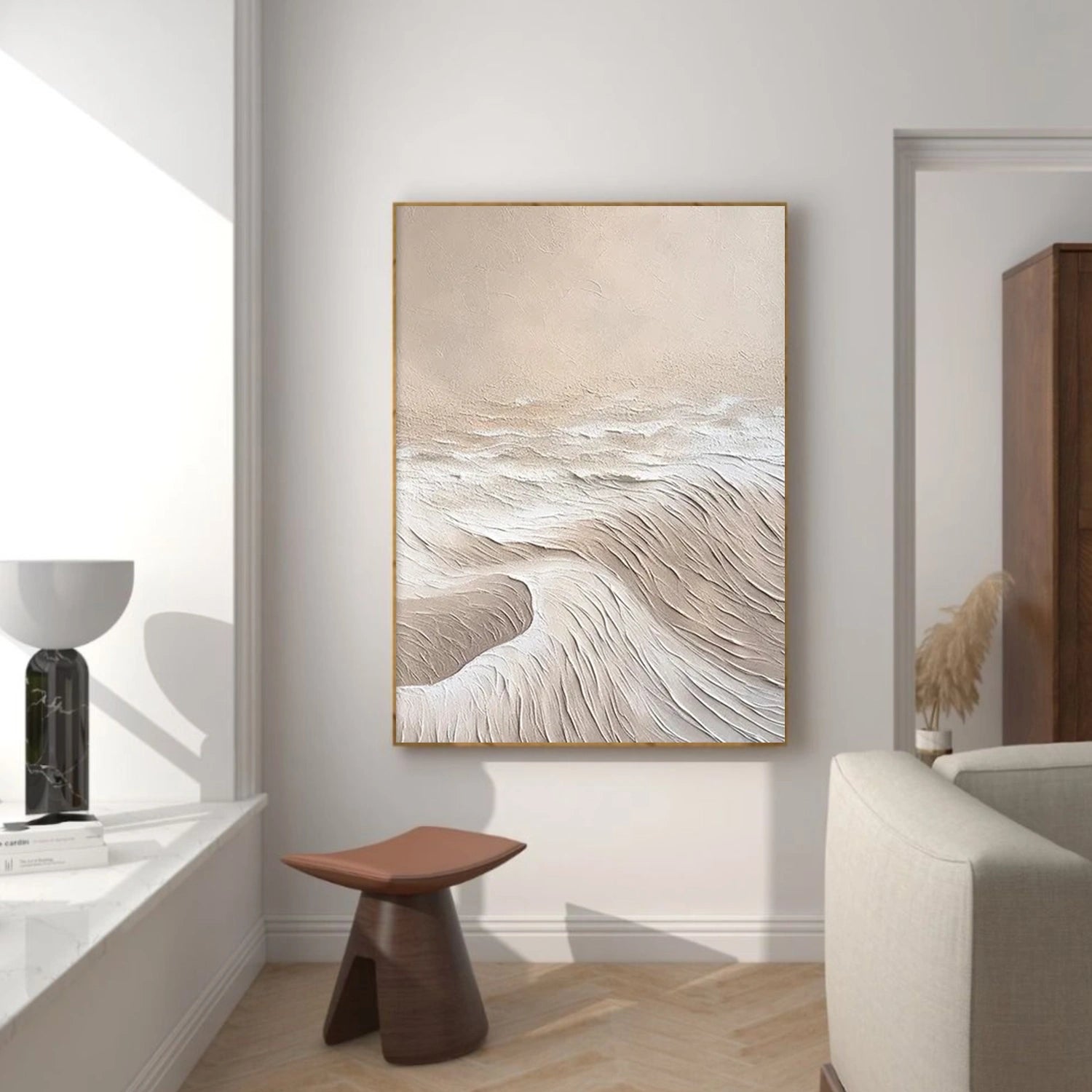 Minimalist Textured Canvas Art #WM128