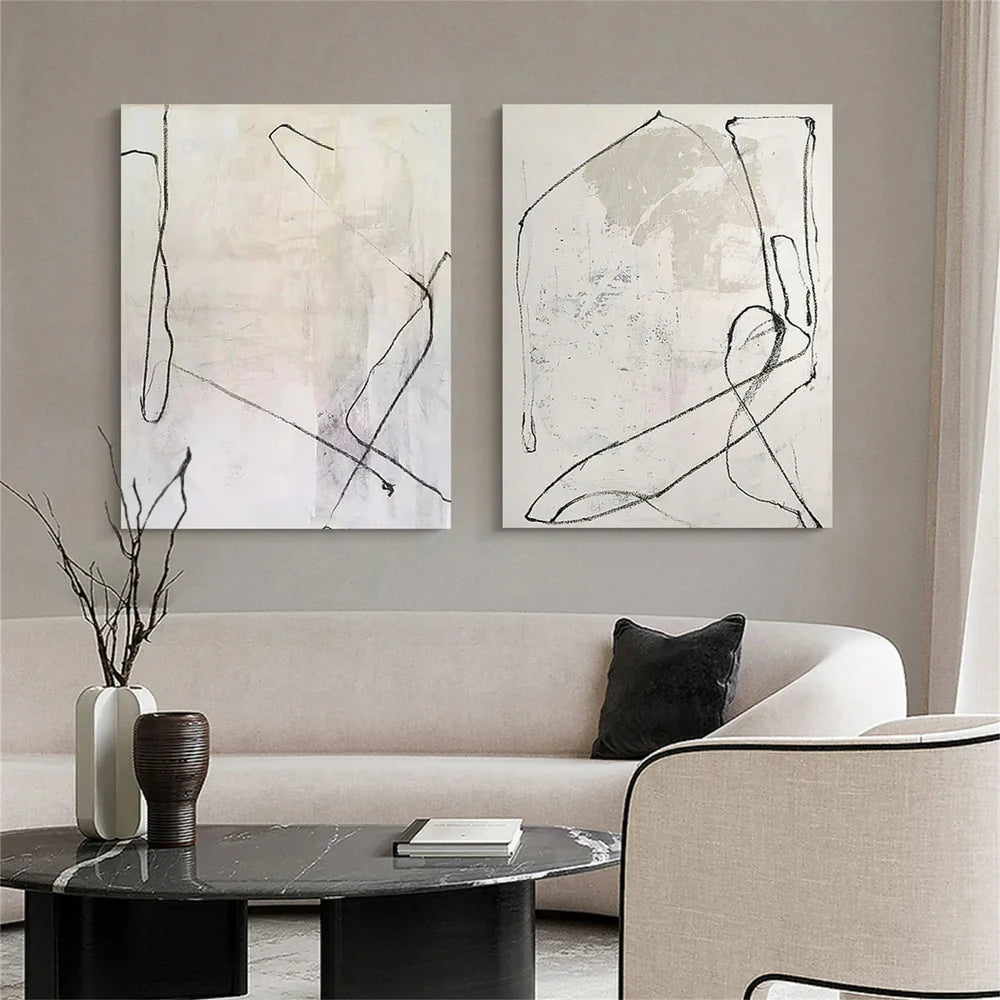 Wabi Sabi Wall Art Set of 2 #VS017