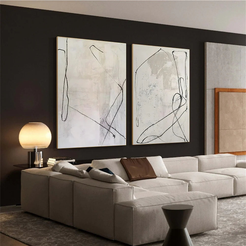 Wabi Sabi Wall Art Set of 2 #VS017