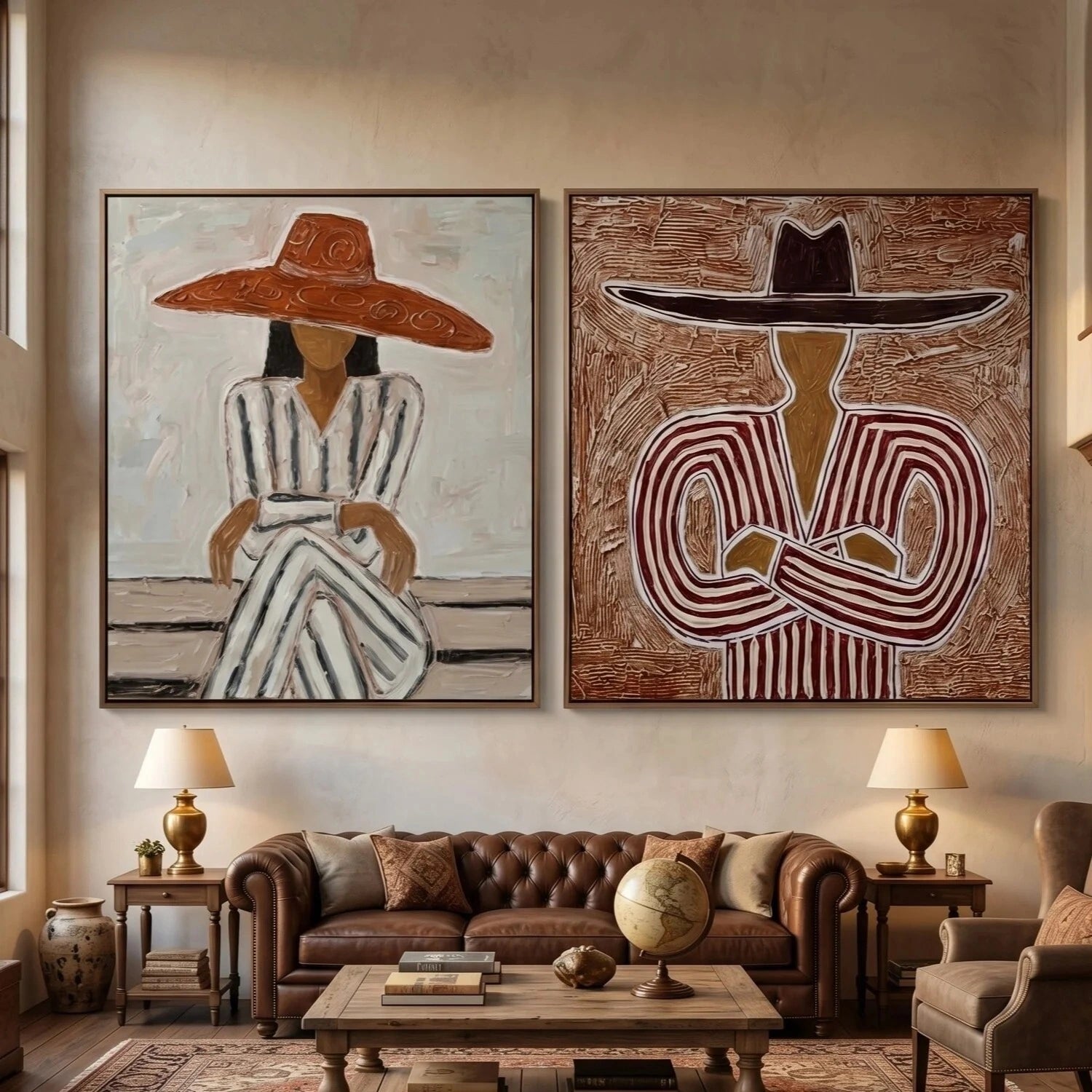 Americana Wall Art Set of 2 #AM005