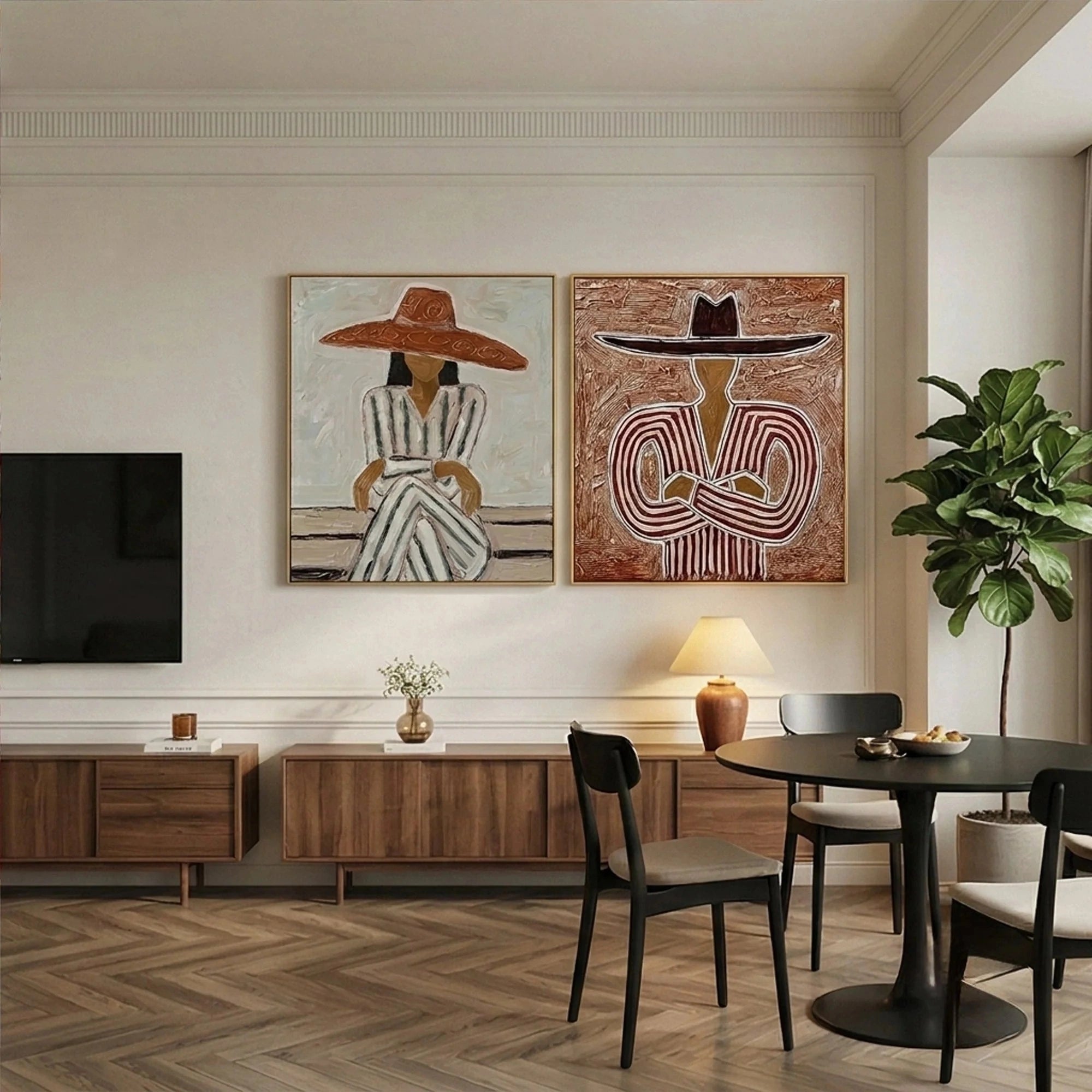 Americana Wall Art Set of 2 #AM005
