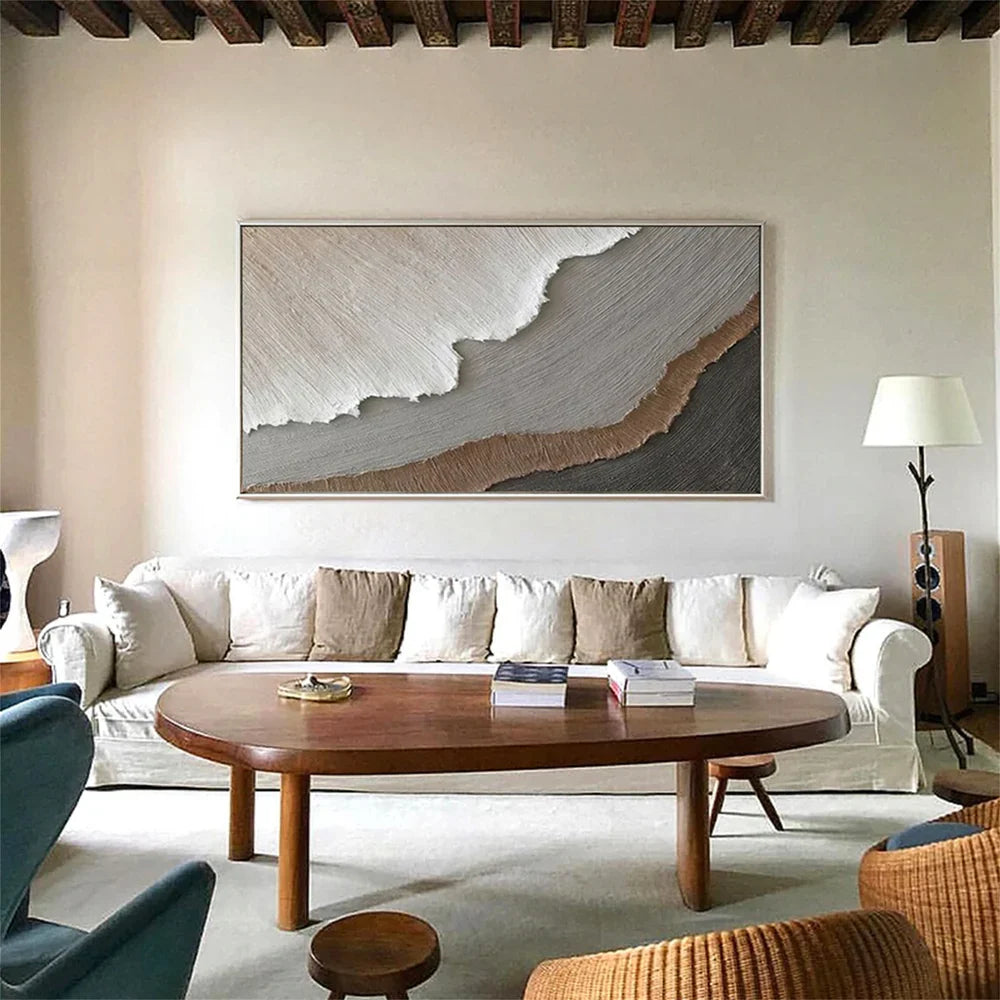 Minimalist Textured Canvas Art #WM009