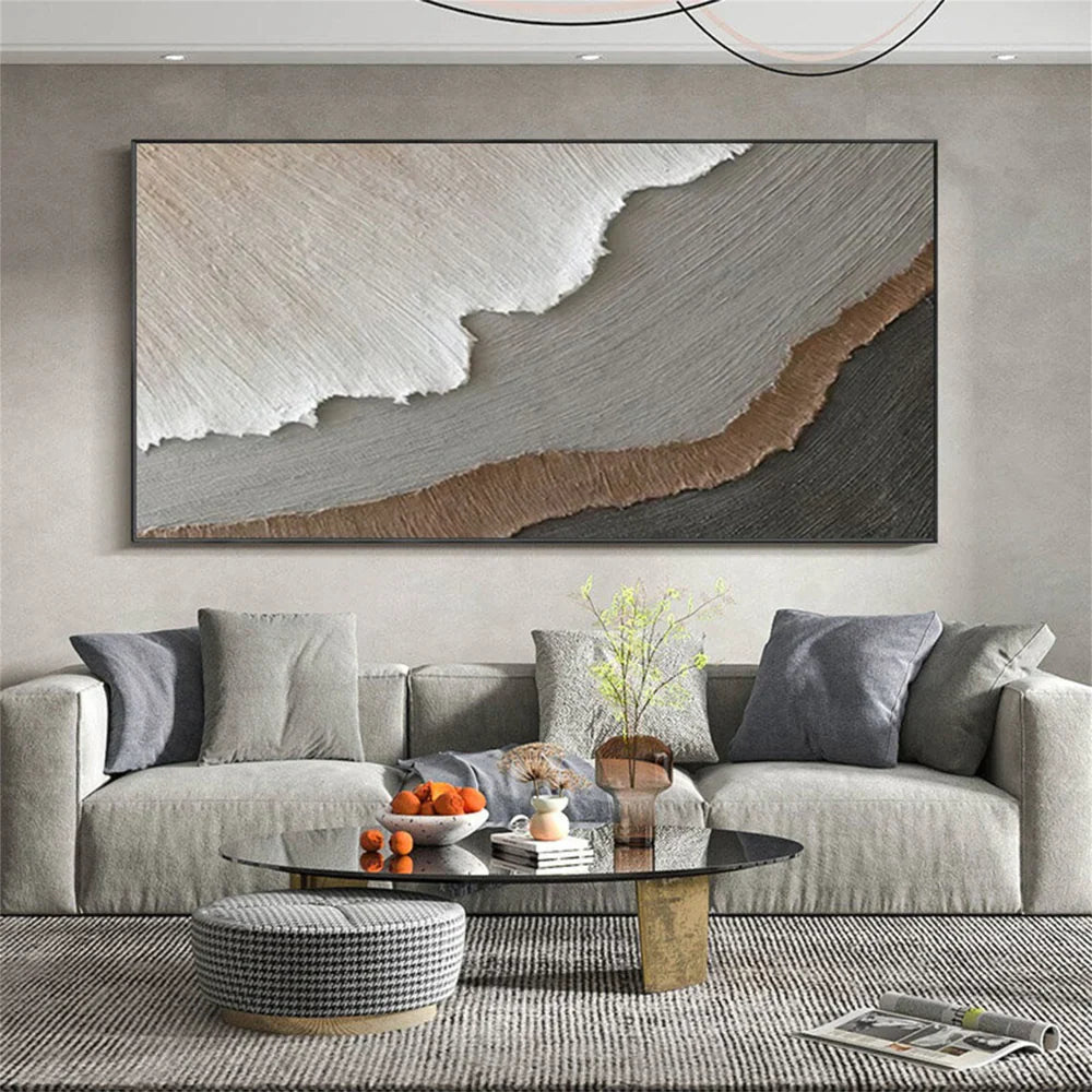 Minimalist Textured Canvas Art #WM009