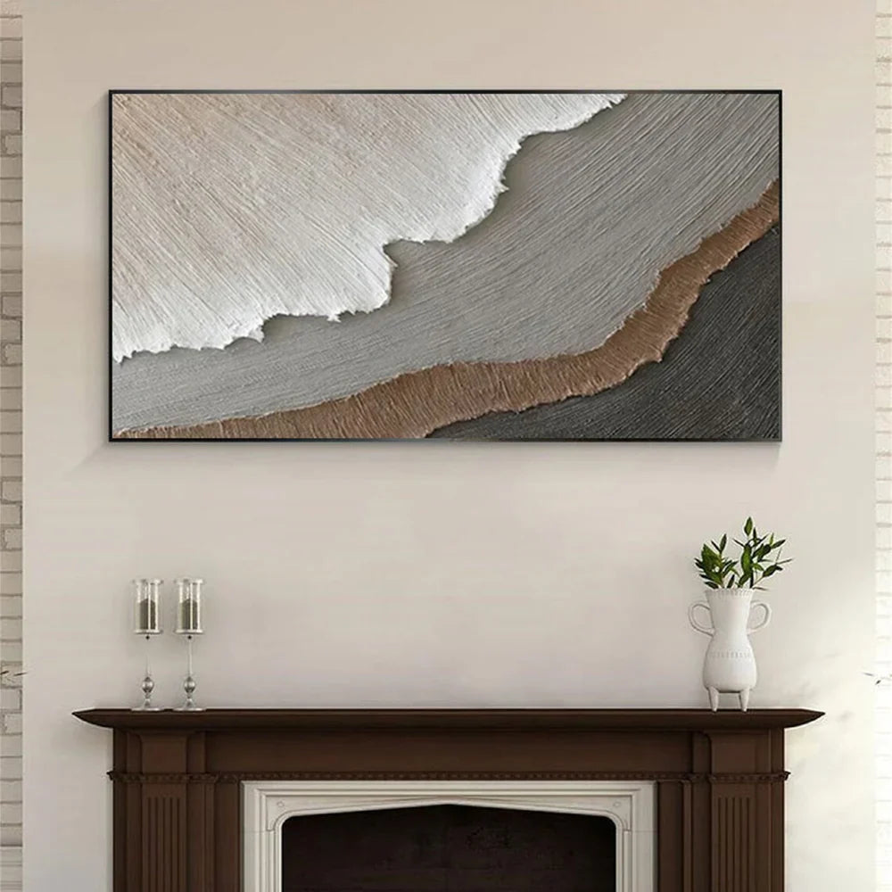 Minimalist Textured Canvas Art #WM009